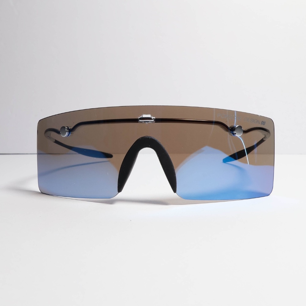Super Rare Porsche Design By Carrera Foldable Shield Sunglasses